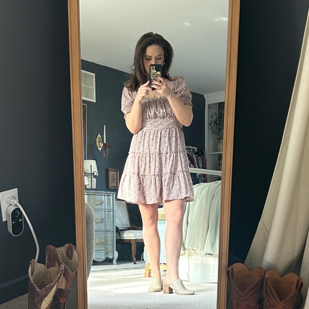 Altar'd State Floral Mini Dress